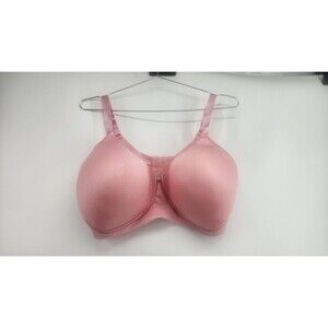 Breezies 42DDD Pink Seamless Wirefree Support Bra NWT